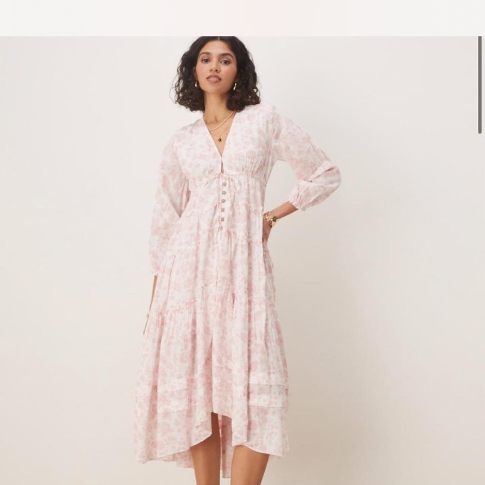 Boho Free People  tiered dress